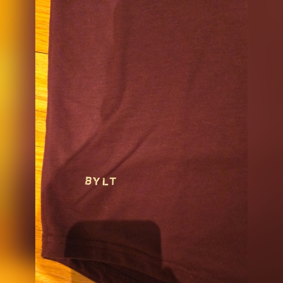 BYLT Basics drop cut Maroon - Picture 2 of 6